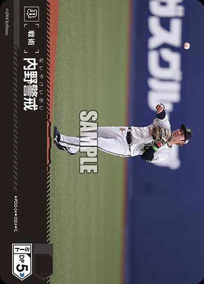 内野警戒(オリックス・バファローズ) 【PDO/B04】